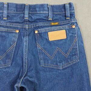 Wrangler Jeans Men's 28x36 Fits 28x35 Blue 936DEN Cowboy Cut Slim Denim Western
